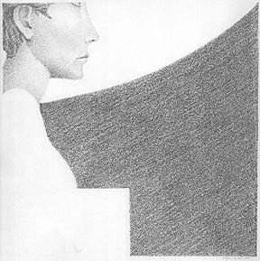 Sketches for the Vens Sculptures, pencil on paper, 1994